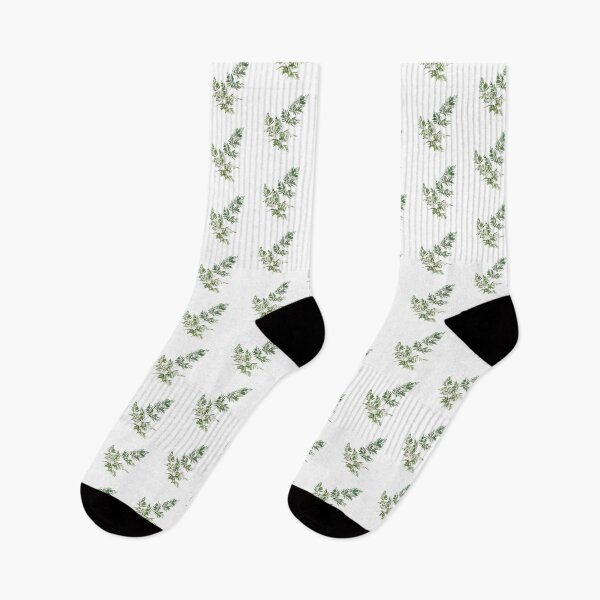 Item preview, Leave green branch seamless pattern watercolor illustration designed and sold by Yana Mustafina | Boho Soulful Designs.