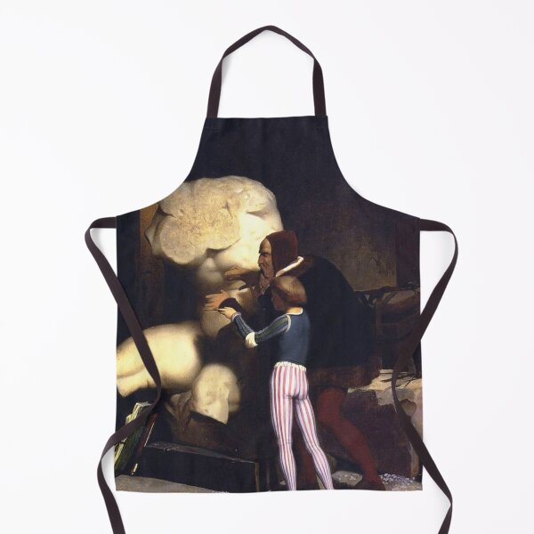 Item preview, Michelangelo being Shown the Belvedere Torso, 1849 - Jean-Léon Gérôme (French, 1824–1904) designed and sold by Vintage Designs +.