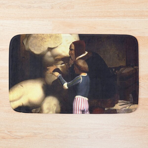 Item preview, Michelangelo being Shown the Belvedere Torso, 1849 - Jean-Léon Gérôme (French, 1824–1904)  designed and sold by Vintage Designs +.