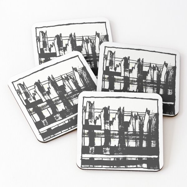 Item preview, Liminal Space Monochrome Abstraction designed and sold by BlackArtichoke.