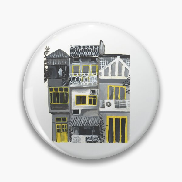 Item preview, funky buildings designed and sold by i-pencil-elf.