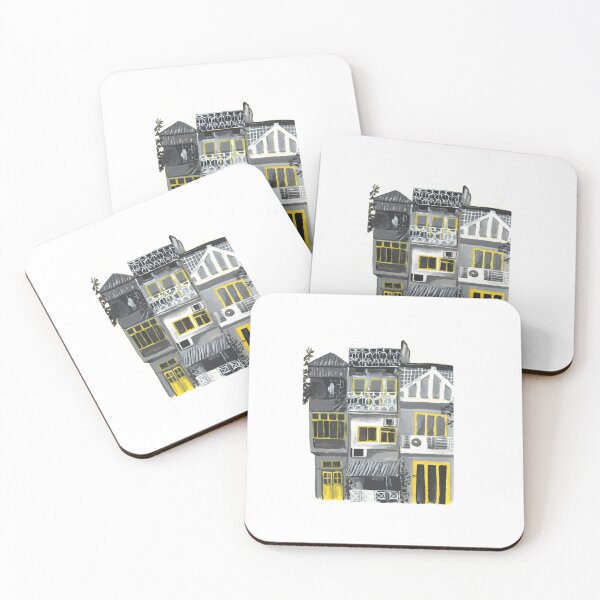 Item preview, funky buildings designed and sold by i-pencil-elf.