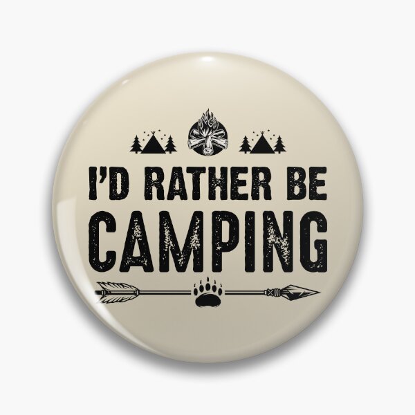 Artikelvorschau, Ich würde lieber campen entworfen und verkauft von iskapa.