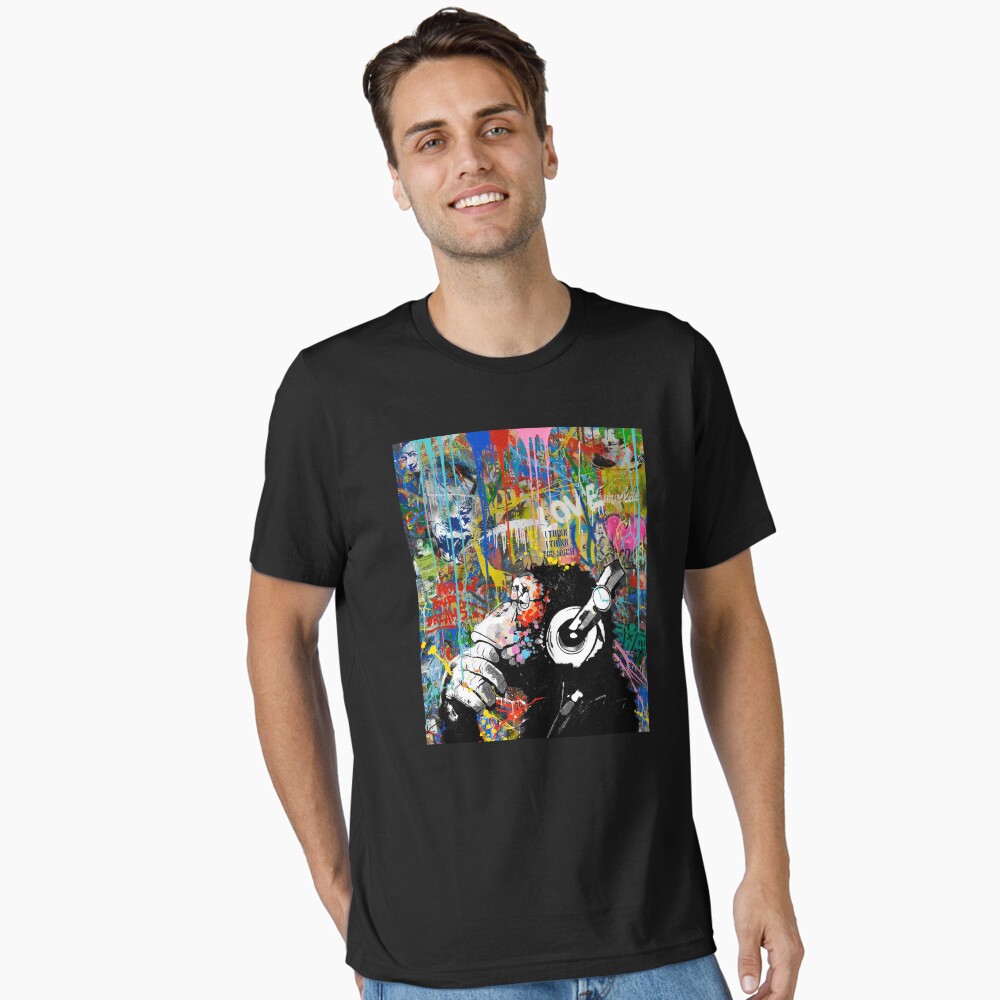 Item preview, Essential T-Shirt designed and sold by WE-ARE-BANKSY.