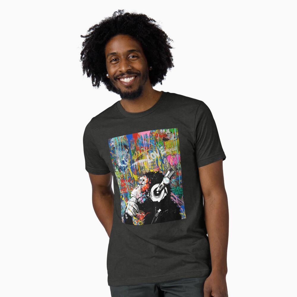 Item preview, Tri-blend T-Shirt designed and sold by WE-ARE-BANKSY.