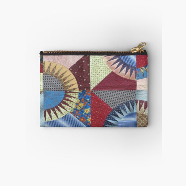 Item preview, The name of the patchwork composition is "Many-faced sun" square grid of cells form a picture of the sun from different shades  designed and sold by ErisMerch.