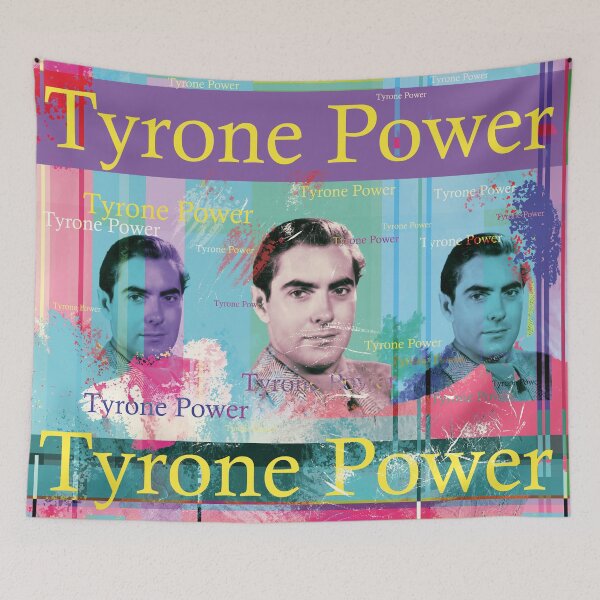 Item preview, nostalgic Tyrone Power portrait designed and sold by Mauswohn.