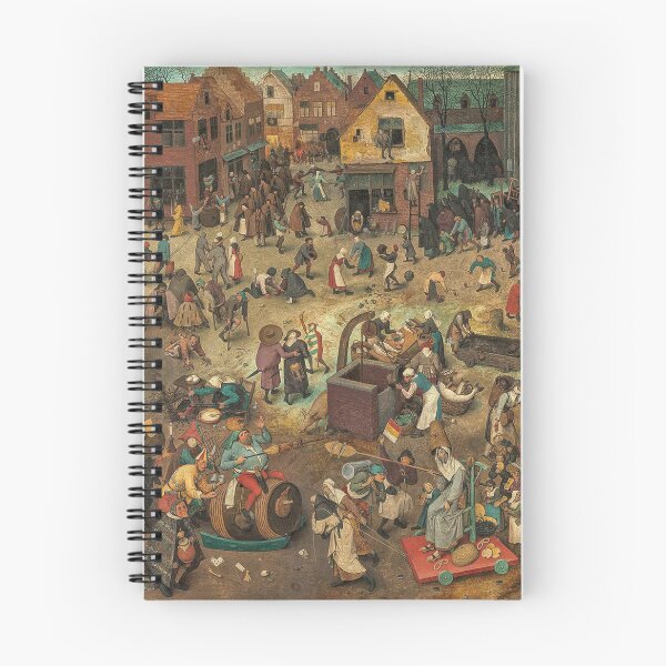 Item preview,  The Battle Between Carnival and Lent 1559 - Pieter Bruegel the Elder designed and sold by Vintage Designs +.
