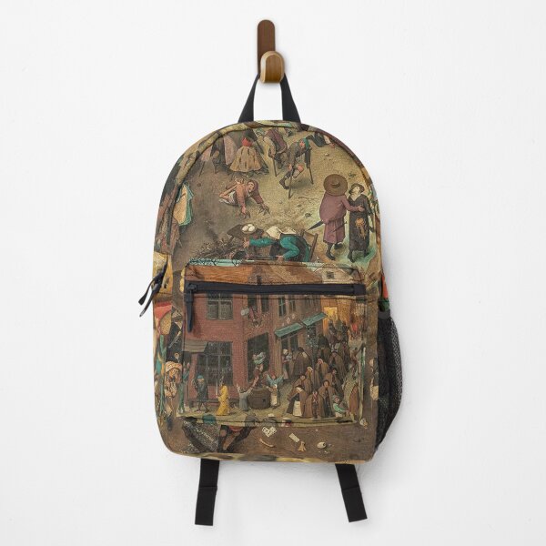 Item preview,  The Battle Between Carnival and Lent 1559 - Pieter Bruegel the Elder designed and sold by Vintage Designs +.