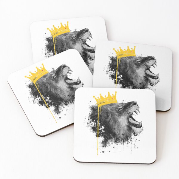 Item preview, King Lion Graffiti With Crown Street Art Urban designed and sold by cometos.