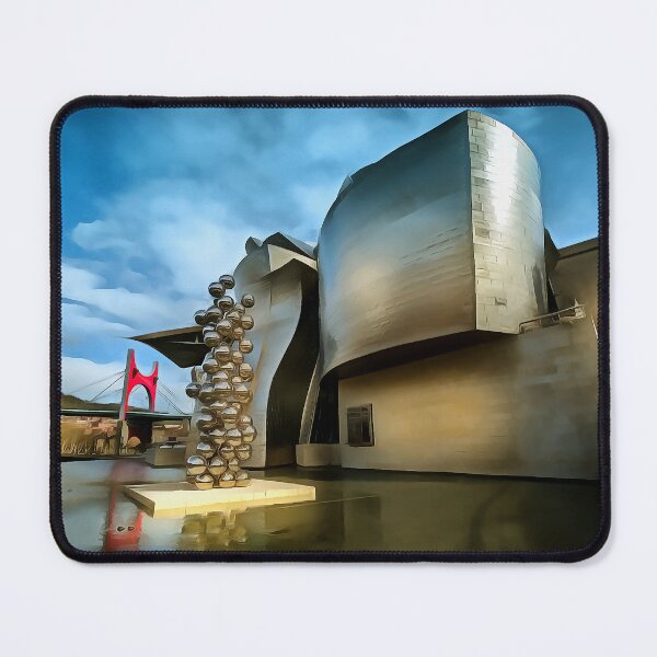 Item preview, Guggenheim museum at Bilbao, Spain (Painting) designed and sold by cmphotographs.