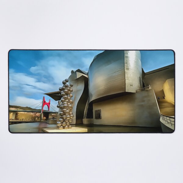 Item preview, Guggenheim museum at Bilbao, Spain (Painting) designed and sold by cmphotographs.