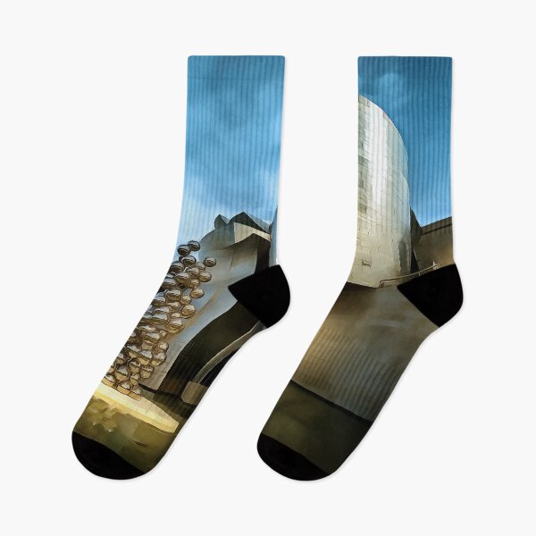 Item preview, Guggenheim museum at Bilbao, Spain (Painting) designed and sold by cmphotographs.