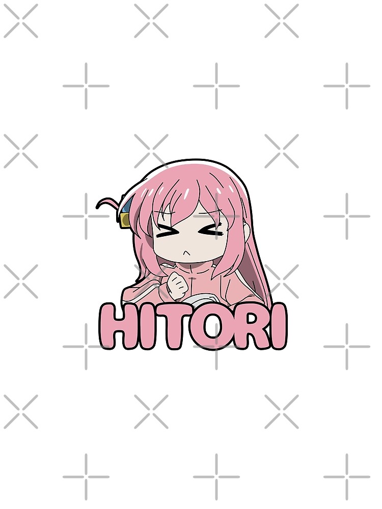 Aperçu 5 sur 5. T-shirt graphique avec l'œuvre Simple mignon Hitori gotou créée et vendue par Semzig.