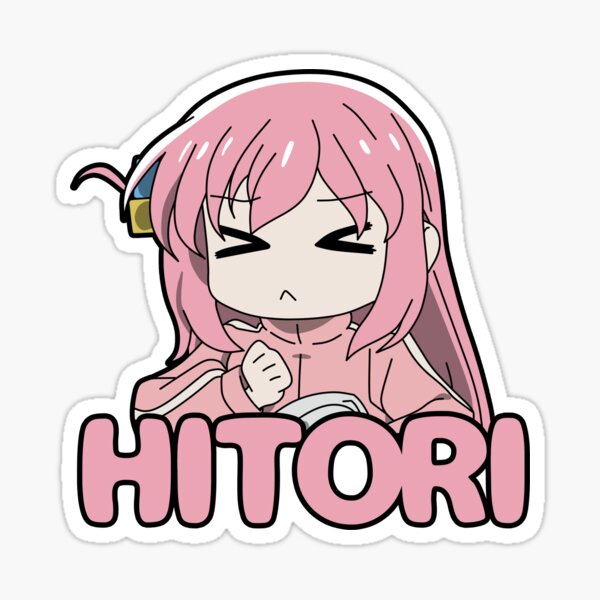 Bocchi the Rock Vinyl Sticker Hitori Gotou Slime Chibi -  Portugal