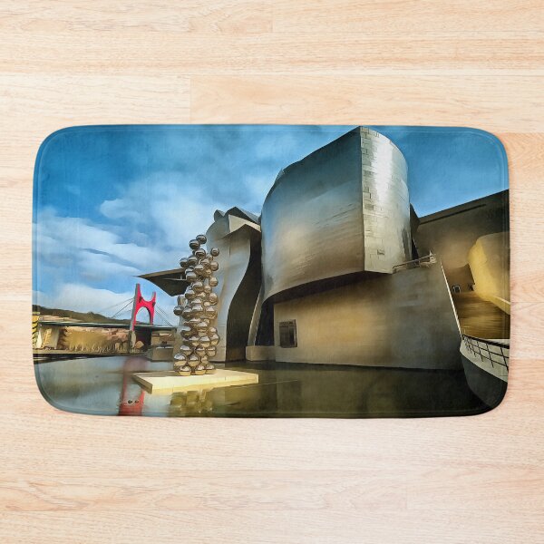 Item preview, Guggenheim museum at Bilbao, Spain (Painting) designed and sold by cmphotographs.