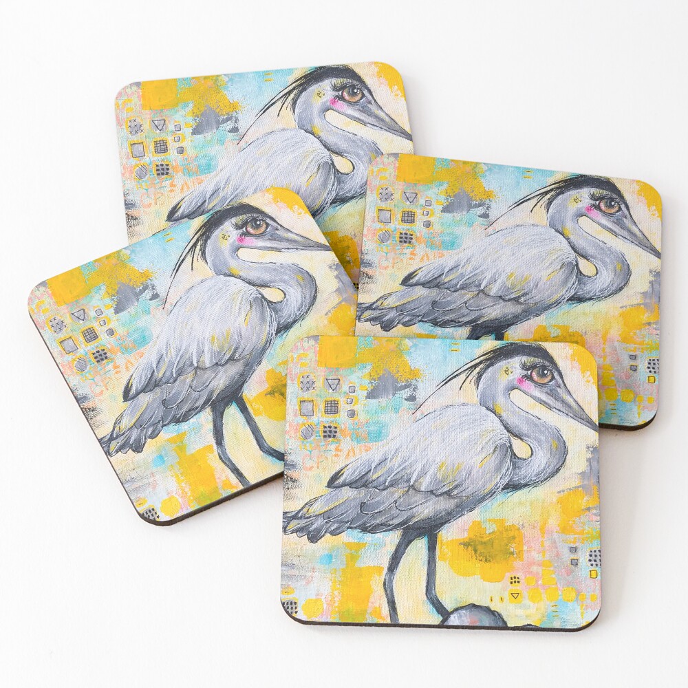 Item preview, Coasters (Set of 4) designed and sold by RuffledAndPunk.