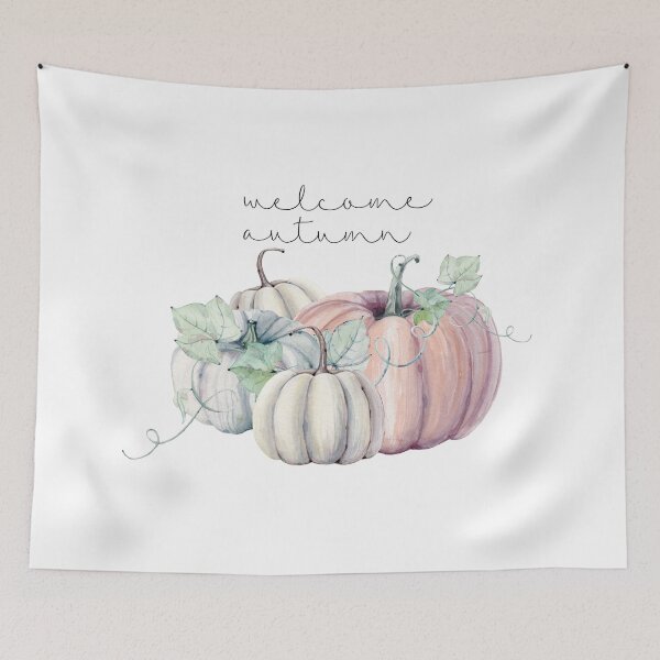 Item preview, 4 pumpkins "welcome autumn" designed and sold by SylviaCook.