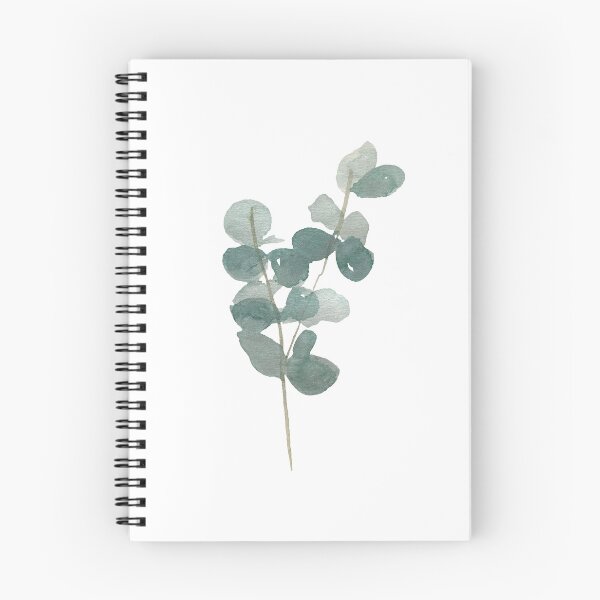 Item preview, Eucalyptus watercolor illustration single object designed and sold by Yana Mustafina | Boho Soulful Designs.