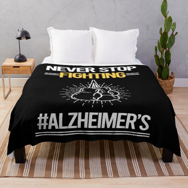 Item preview, Never Stop Fighting With Alzheimer designed and sold by StoreHornedFace.