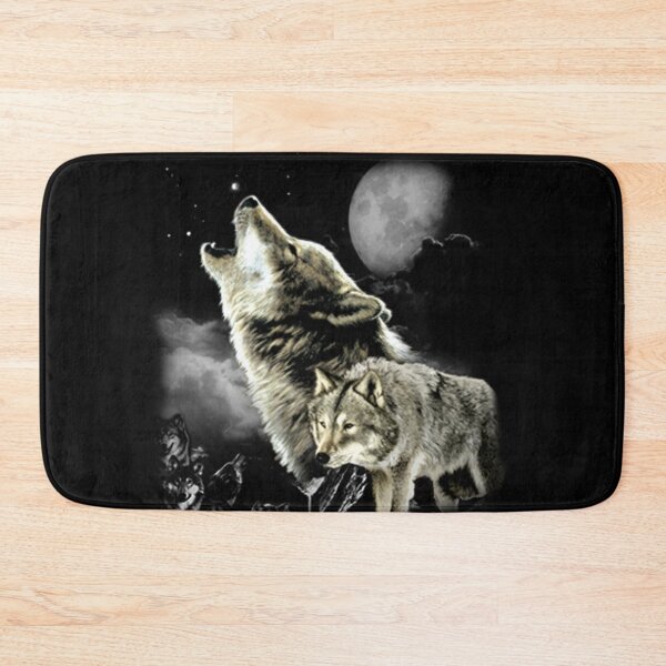 Item preview, Wolves Howling in Moonlight designed and sold by KA DESIGNS.