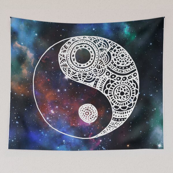 Item preview, Galaxia Yin Yang designed and sold by Julie Erin Designs.