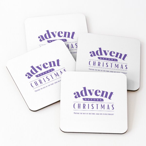 Item preview, Before Christmas comes Advent (Purple) designed and sold by domusfidei.