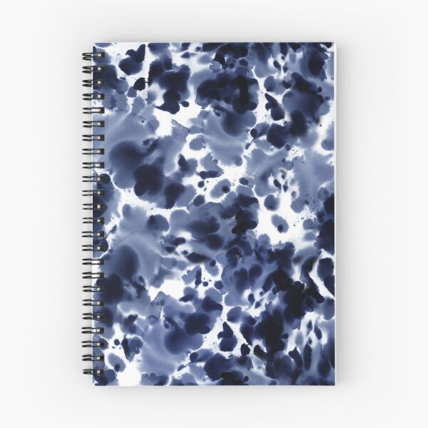 Item preview, patrón azul abstracto sin costuras, color de agua, tinta designed and sold by WiseOF.