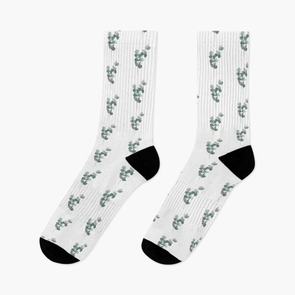 Item preview, Eucalyptus seamless pattern watercolor illustration designed and sold by Yana Mustafina | Boho Soulful Designs.