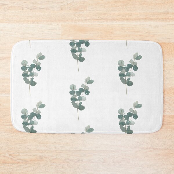 Item preview, Eucalyptus seamless pattern watercolor illustration designed and sold by Yana Mustafina | Boho Soulful Designs.