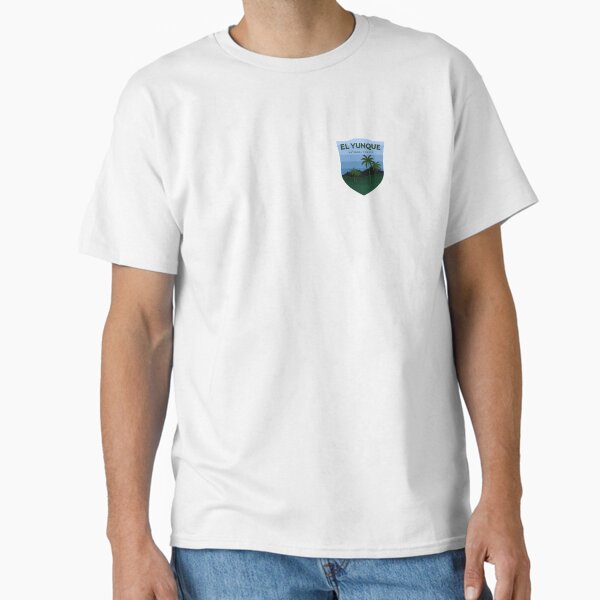 Vista previa del artículo con la obra «Camiseta, calcomanía y regalo del Bosque Nacional El Yunque», diseñado y vendido por Unique95D.