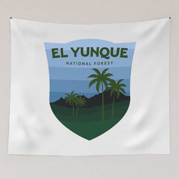 Item preview, El Yunque National Forest shirt, sticker, gift Sticker designed and sold by Unique95D.