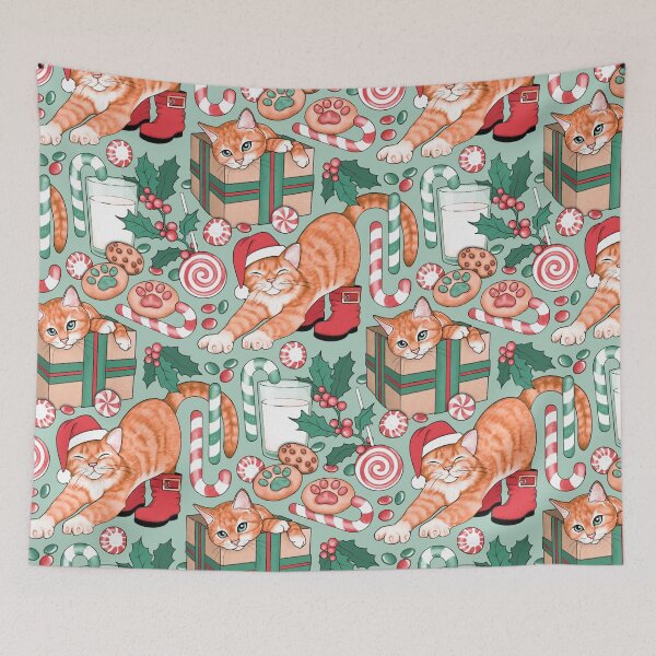 Item preview, Meow-y Christmas  designed and sold by Perrin Le Feuvre.