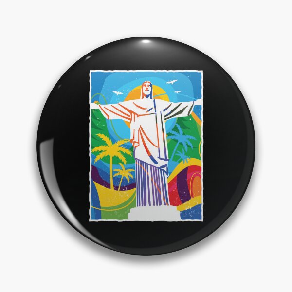 Item preview, RIO DE JANEIRO T-SHIRT COLORFUL Skyline Shirt Design Gift present birthday christmas designed and sold by Timcito.