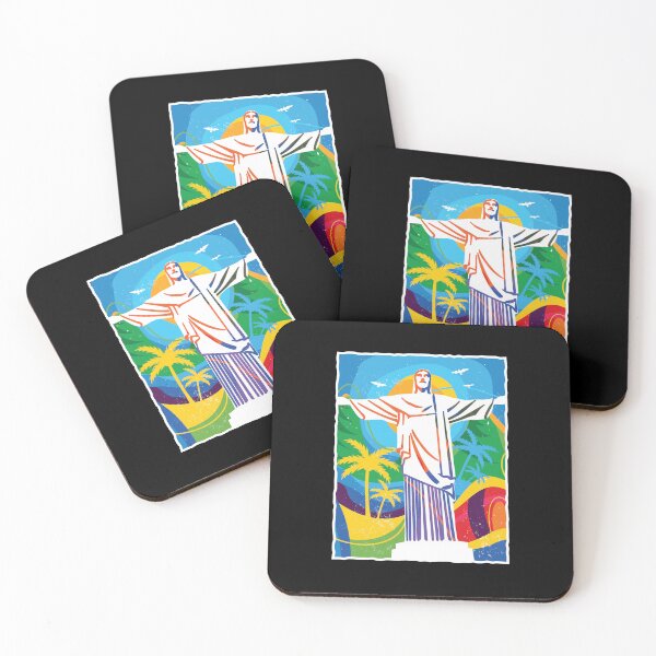 Item preview, RIO DE JANEIRO T-SHIRT COLORFUL Skyline Shirt Design Gift present birthday christmas designed and sold by Timcito.