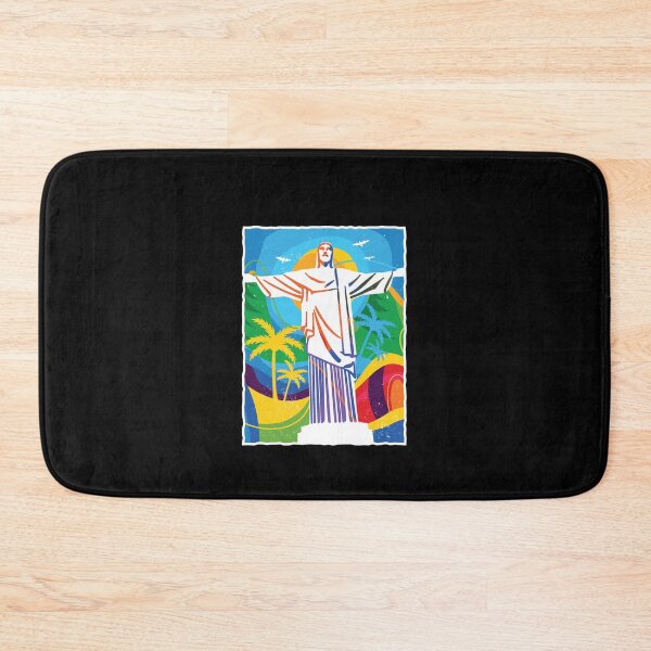 Item preview, RIO DE JANEIRO T-SHIRT COLORFUL Skyline Shirt Design Gift present birthday christmas designed and sold by Timcito.