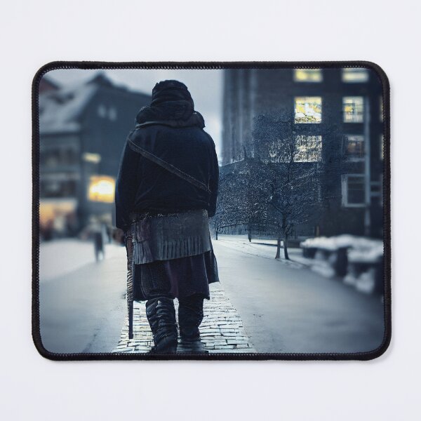 Item preview, Modern Viking Walking On Oslo Street designed and sold by john-ess.