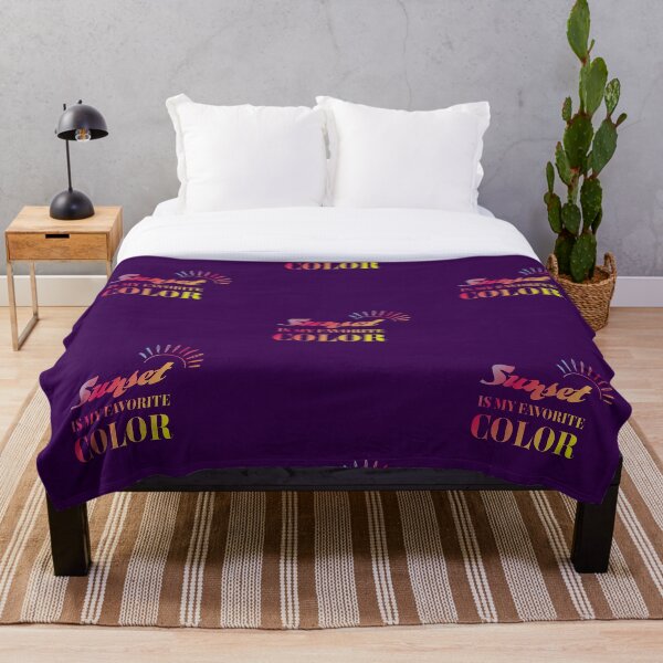 Aperçu de l'œuvre Le coucher du soleil est ma couleur préférée créée et vendue par Nelli Designz.
