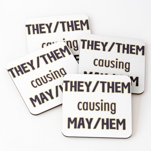 Item preview, Non-binary Mayhem designed and sold by PandaShoops.