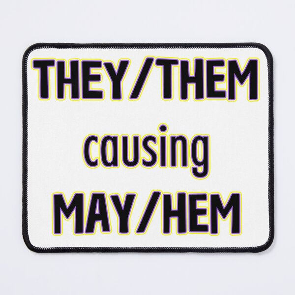 Item preview, Non-binary Mayhem designed and sold by PandaShoops.