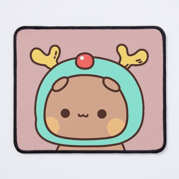 Item preview, Brown Deer Antler Chrismas Vibe Dubu designed and sold by geniustremen.