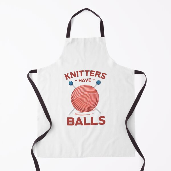 Item preview, Knitters Have Balls Funny Knitting Lover Yarn designed and sold by jaygo.