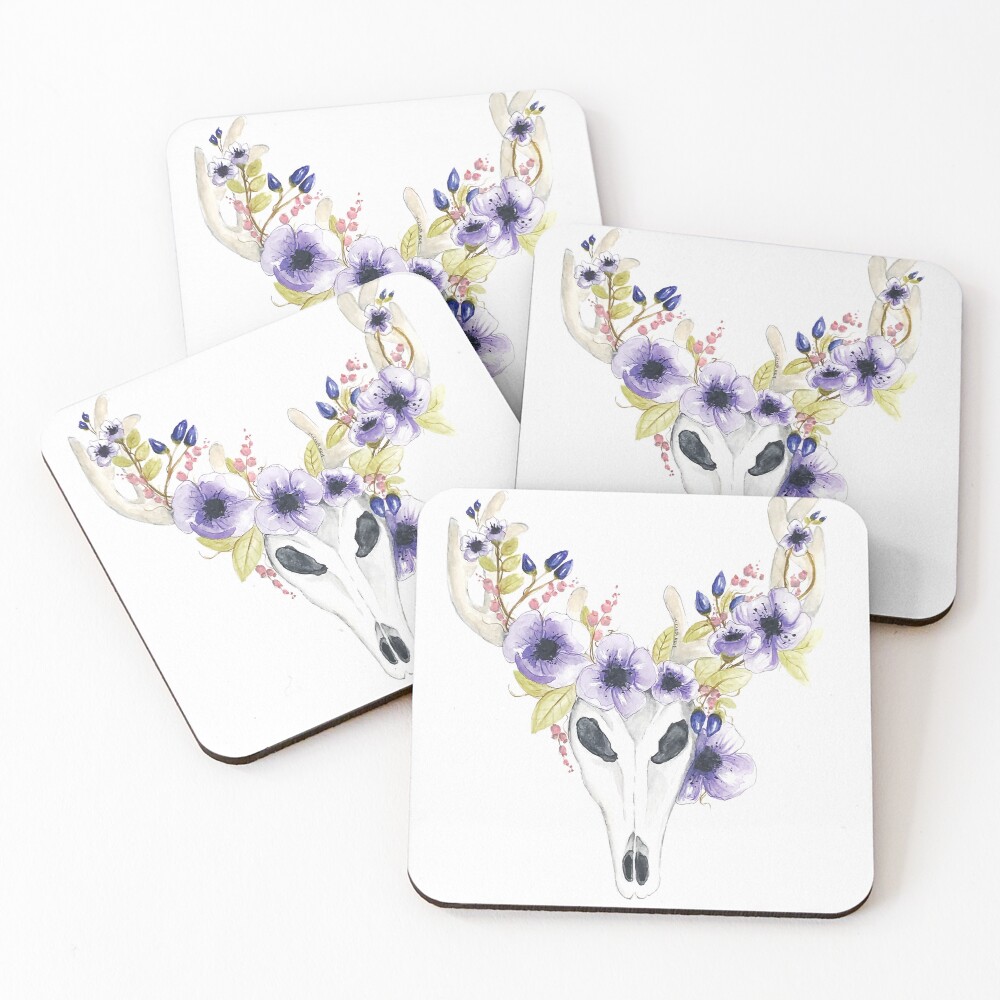 Item preview, Coasters (Set of 4) designed and sold by RuffledAndPunk.