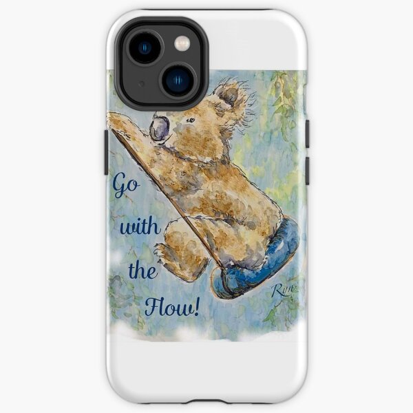 Go with the flow iPhone Tough Case