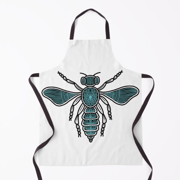 Item preview, Teal Blue-Black Cute Drosophila Fly  designed and sold by gunjancreates.