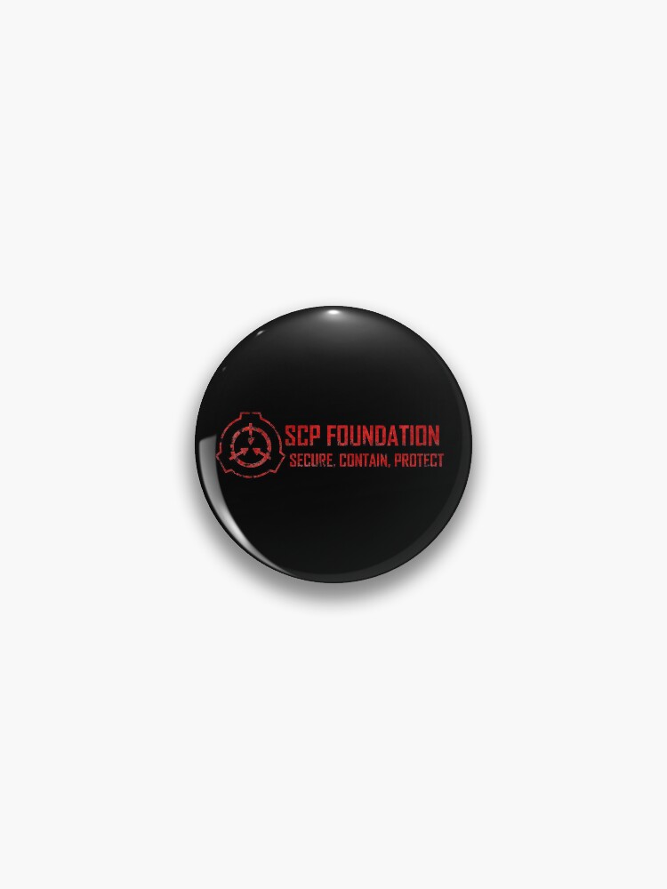 SCP Foundation Logo Pin for Sale by EmthelRackem