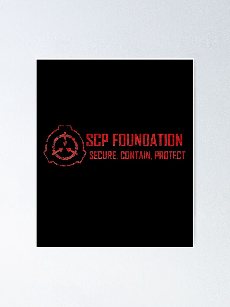 SCP Foundation Logo Poster for Sale by EmthelRackem