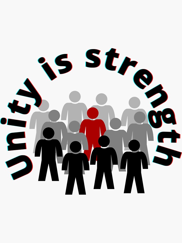 Abstract logo unity and togetherness of social Vector Image