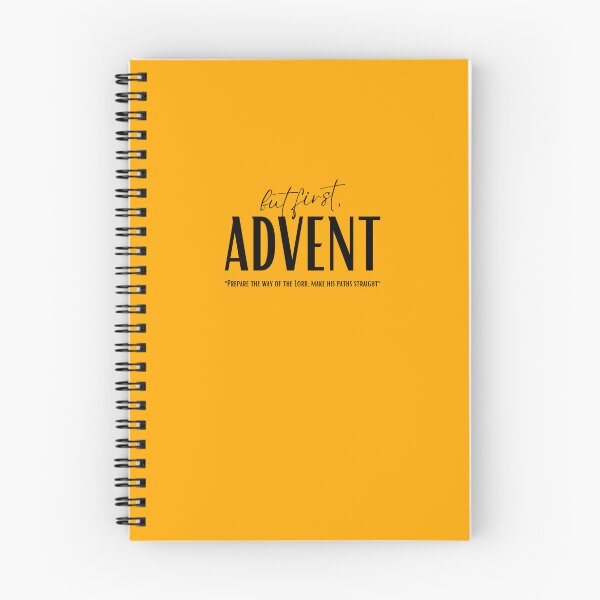 Item preview, But First, Advent (Black) designed and sold by domusfidei.