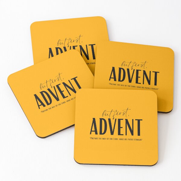 Item preview, But First, Advent (Black) designed and sold by domusfidei.
